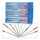 Diamond File Rasp 140*3mm 120 mesh Mini Electroplated Needle Metal Hand Tool