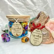 Personalised Wooden Easter Tag for Egg-cellent Teachers, Easter Gift for Teacher