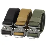 1.5" Tactical Belt Quick Release Riggers Belt EDC Military Airsoft Army Hunting