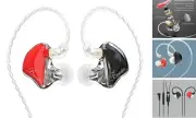 in-Ear Monitors, Bmaster Triple Driver HiFi Stereo Noise-Isolating with