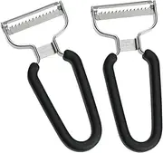 [Lurch] Julienne Slicer for Fruit and Vegetables Black Set of 2