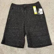 NWT Wayside Jeremiah Tech Zipper Fleece Shorts Black Stitch Fix Boys Size 14