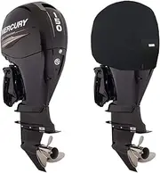 Oceansouth Outboard Motor Half Cover for Mercury (Mercury 4 Stroke 4 CYL 3.0L 135HP 150HP Storage Cover (2011>), Outboard Motor Half Cover for Mercury)