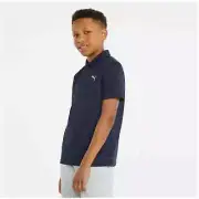 Puma Boy's Essential Golf Polo Navy Blazer Size Large NWT