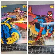 Wizard 13.5X10 Poster 1996 Double-Sided Poster ‐ Spiderman Cyclops Gambit