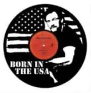 Bruce Springsteen Born In The USA Vinyl Record Art - Laser Cut Vinyl