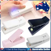 Portable Mini Heat Sealing Machine USB Rechargeable Food Sealer Plastic Bag SW