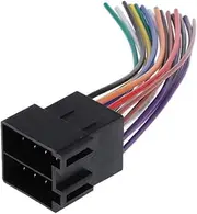 JicSuXi Universal Car Male ISO Radio Wire Wiring CABE Harness Adapter Connector Plug