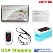 Finger Tip Pulse Oximeter Blood Oxygen Sensor tester SpO2 Heart Rate Monitor US