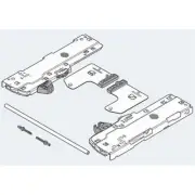 Blum BT60L7570.D Tip-On for Mount Drawer Set