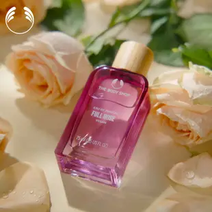 The Body Shop 綻花之境 晨露 玫瑰園EDP香水-75ML(贈專屬禮盒)