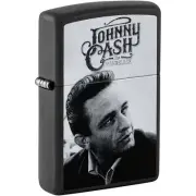 Zippo Lighter The Man in Black Metal Construction Refillable and Windproof 48990