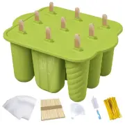 Silicone Popsicle Molds, Ice Pop Cream Mold, Popsicle Molds with Sticks, Ice ...