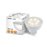 在飛比找PChome24h購物優惠-杯燈10入裝不含驅動器-舞光 8W LED MR16 (黃光