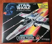 Star Wars The Power of the Force Electronic X Wing Fighter Kenner 1995 NIB