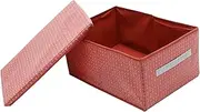 EXQUIMEUBLE Reusable Folding Storage Box for Clothes Capacity Clothes Organizer with Lid Material for Bedroom Nursery Dorm and Laundry Space Saving Design
