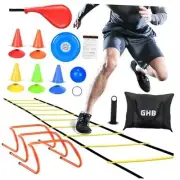 Agility Ladder, Football Agility Training Equipment Test Course Set, 3 20ft