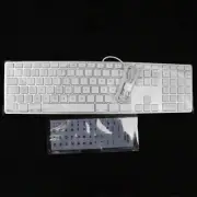 Wired USB Keyboard MB110LL/A MB110LL/B With Alphabet Sticker for Apple Mac G6 A1