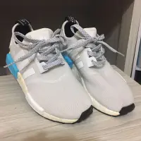 在飛比找蝦皮購物優惠-Adidas nmd R1 boost 白灰藍