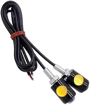Motorcycle Indicators Flowing Turn Signal Lights 2x UN&IVE&RSAL Motorcycle MotorBike LED Black Micro Indicators Turn Signal Light