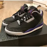 爆款 AIR JORDAN 3 COURT PURPLE CT8532-050 AJ3 黑紫