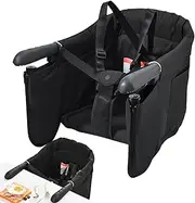 Booster Chair Baby Eating, Lightweight Clip , High Chair Safety Straps, Folding Baby Feeding Seat, Hook High Chair Baby, Easy to Use, Portable for Dining Tables