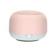 Wireless Night Light Bt Pink Audio Docks & Mini Speakers
