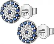 [Generic] Clear Cubic Zircon Crystal Stud Earring for Women Jewelry