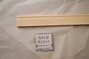Bead Baseboard molding basswood doll house 6pc trim 1/12 scale MW12002