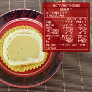 【采棠肴】-采棠月餅16入-抹茶/綠豆蛋黃酥/紅豆蛋黃酥/牛奶小月餅/芋頭麻糬/綠豆凸素