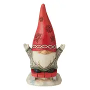 Jim Shore Heartwood Creek Gnome Sledding Snow Much Fun