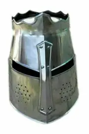 Medieval Crusader Helmet - Wearable Costume