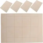 BELLIFFY Fine Calligraphy Practice 5 Sheets of Artistic Chinese Xuan Paper with Grids Ideal for Small Characters