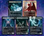 MTG Decks & More Magic: The Gathering Secret Lair x Dr Who: The Weeping Angels Non-Foil Edition Trading Card Game Set