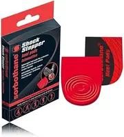 Sorbothane Shock Stopper Heel,Red,Size:8 to 13