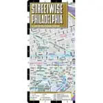STREETWISE PHILADELPHIA MAP - LAMINATED CITY CENTER STREET MAP OF PHILADELPHIA, PENNSYLVANIA