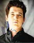 MILES TELLER SIGNED 8X10 PHOTO DIVERGENT AUTHENTIC AUTOGRAPH WHIPLASH COA C