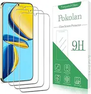 [Pokolan] [3 Pack] Screen Protector for Samsung Galaxy S24 Tempered Glass, 9H Hardness, Case Friendly, Anti Scratch, Bubble Free, Easy to Install