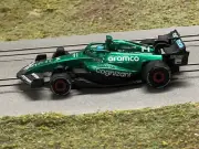Aurora afx Alonso Aston Martin Mega G+ F1 Ho slot car
