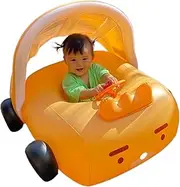 Car Pool Float | Inflatable Ride Baby Car Pool Toys,Comfortable Swimming Ring Lounger Outdoor Water Play Fun Activities for Lovers Friends Coworkers