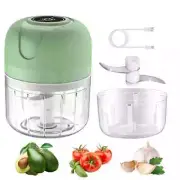 Electric Kitchen Food Chopper Mini Garlic Masher crusher USB Portable Meat