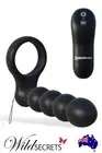 NEW Pipedream Remote Controlled Vibrating Double Penetrator Penis Ring, Sex Toy