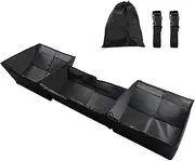 Under Seat Storage Box Compatible with Tesla Cybertruck 2024 2025, Foldable Underseat Organizer for Cybertruck Accessories， Black