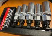 Magnet Spark Plug Socket Set with 3/8" Drive Heavy Duty - CLEARANCE STOCKS