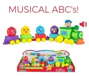 Cocomelon Kids Alphabet Train Musical Educational Toy Learn ABCs PreSchool NEW