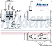 EGR GAS RECIRCULATION VALVE NIS989425 NISSENS I
