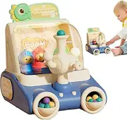 Kids Pinball Machine, Pocket Pinball Machine, Hand-Held Interactive Arcade Board Game with Lights & Music for Kids Boys Girls Children