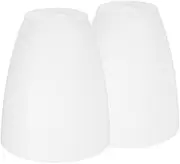 Ciieeo 2pcs Plastic Lamp Shade Replacement Modern Decorative Light Cover for Table and Floor Lamps Versatile Design for Bedroom and Home Decor Light Diffusion Easy Installation