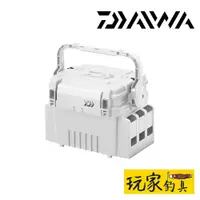 在飛比找蝦皮購物優惠-｜玩家釣具｜DAIWA TB 工具箱 23新款 白銀色 明邦