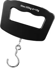 [Anneome] Travel Essential Electronic Scale Fishing Scale Luggage Scale 50kg Capacity Digital Hand Scale Portable Accurate